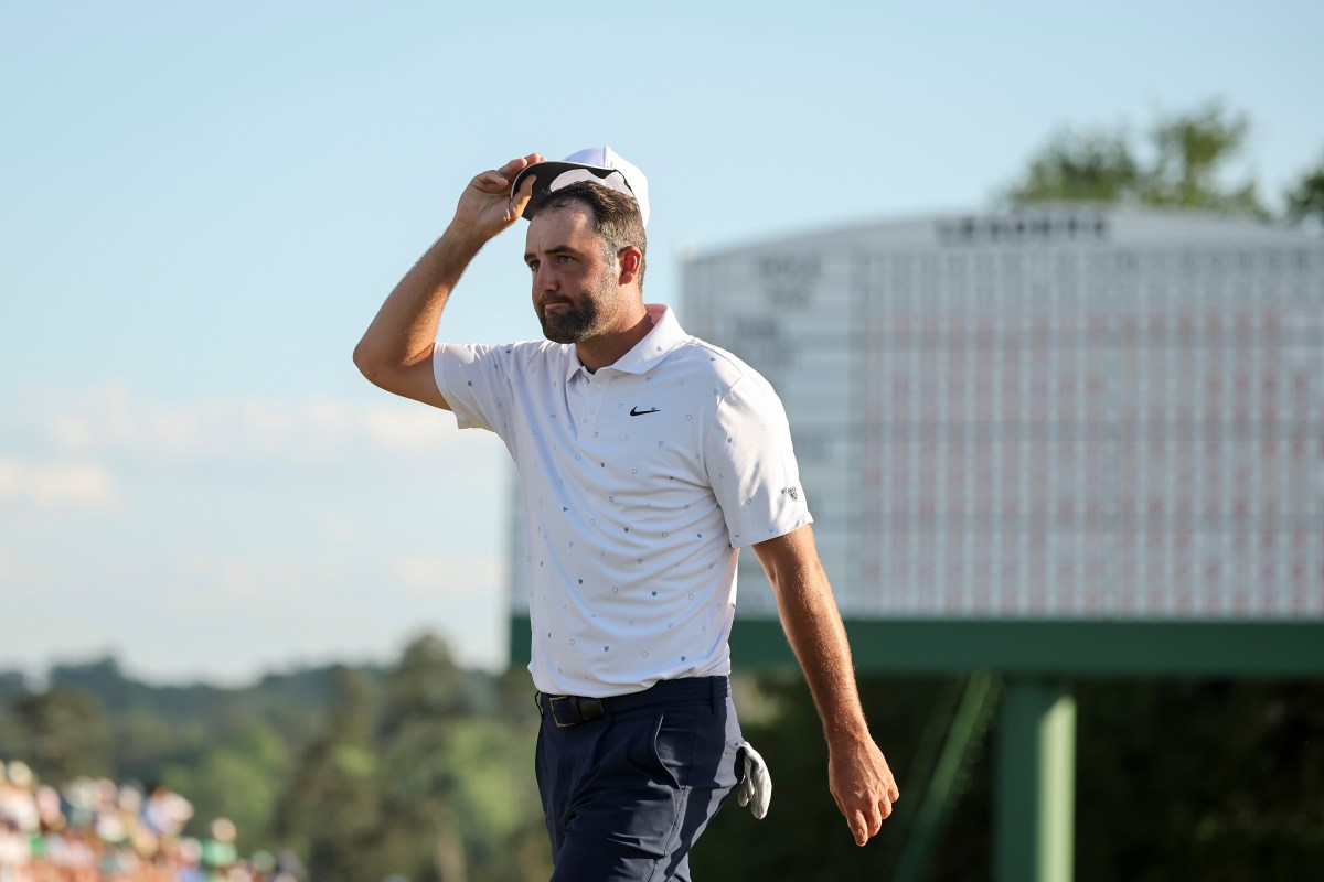 Scottie Scheffler Reacts to Barely Missing Out on Third Masters Title