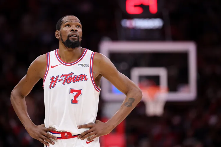 Rockets’ Playoff Graphic Sparks Kevin Durant Concern Before Game 2 ...