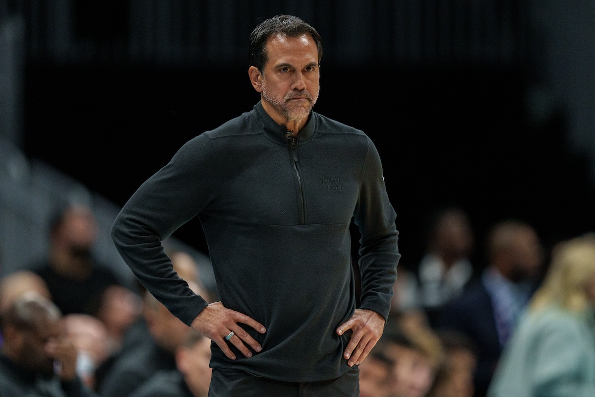 Heat's Erik Spoelstra Blasts 'Dangerous' Hornets Play on Bam Adebayo