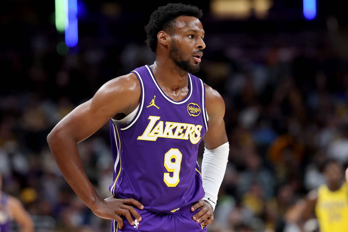 Bronny James on the Impact of Having LeBron for Playoffs