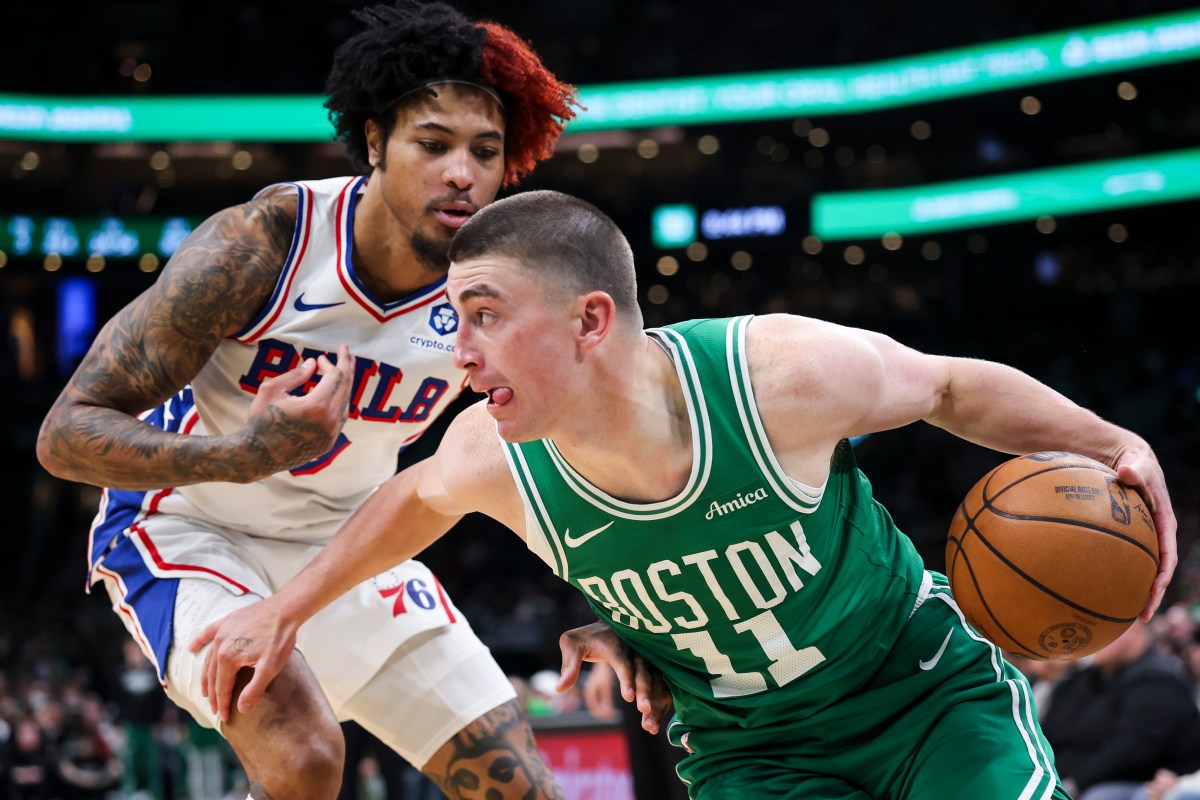 Celtics' Payton Pritchard 'Not Worried' About Joel Embiid's Possible Return