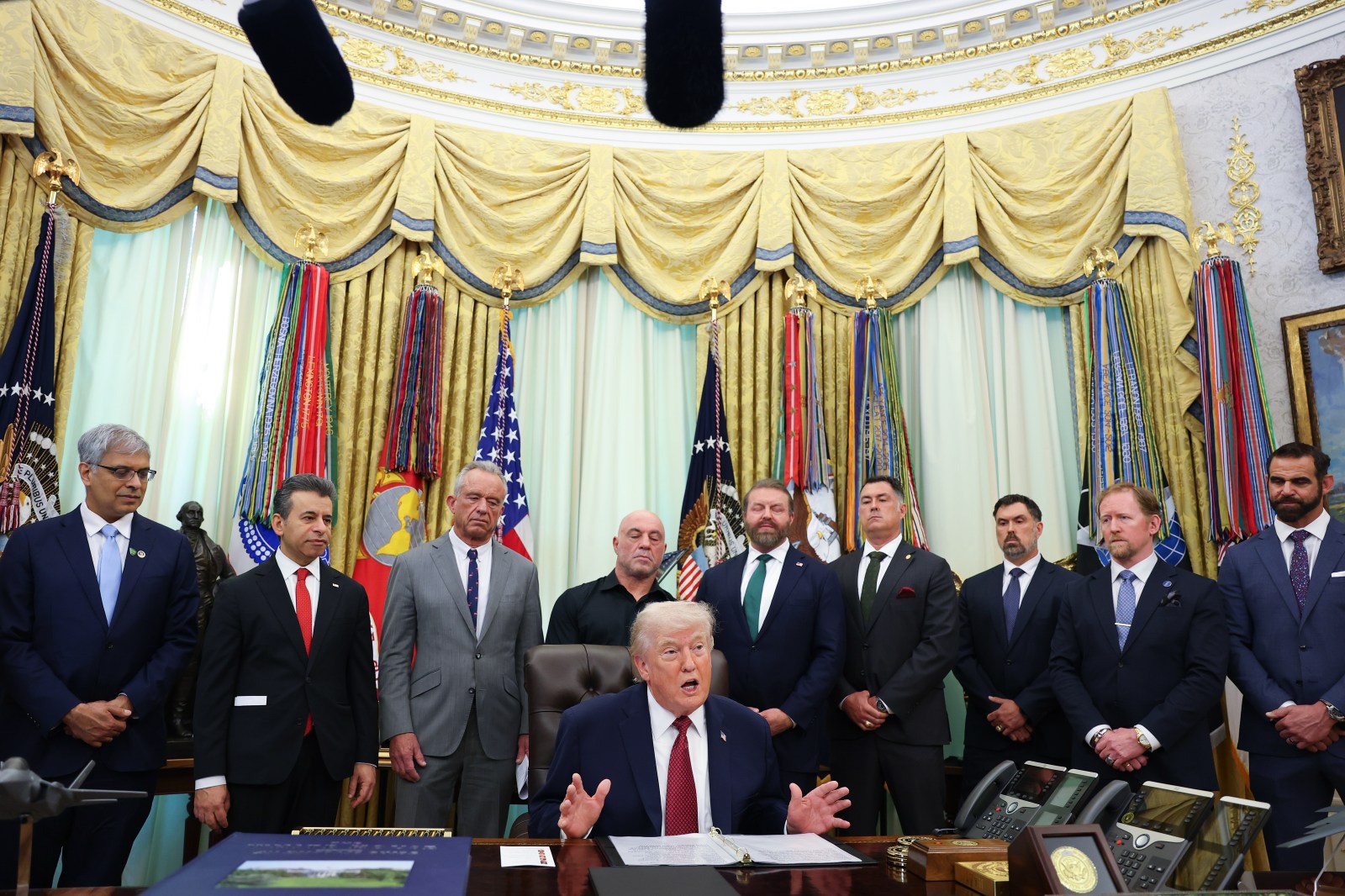 Trump Announces 'Historic' Drug Reforms In Boost For Veterans