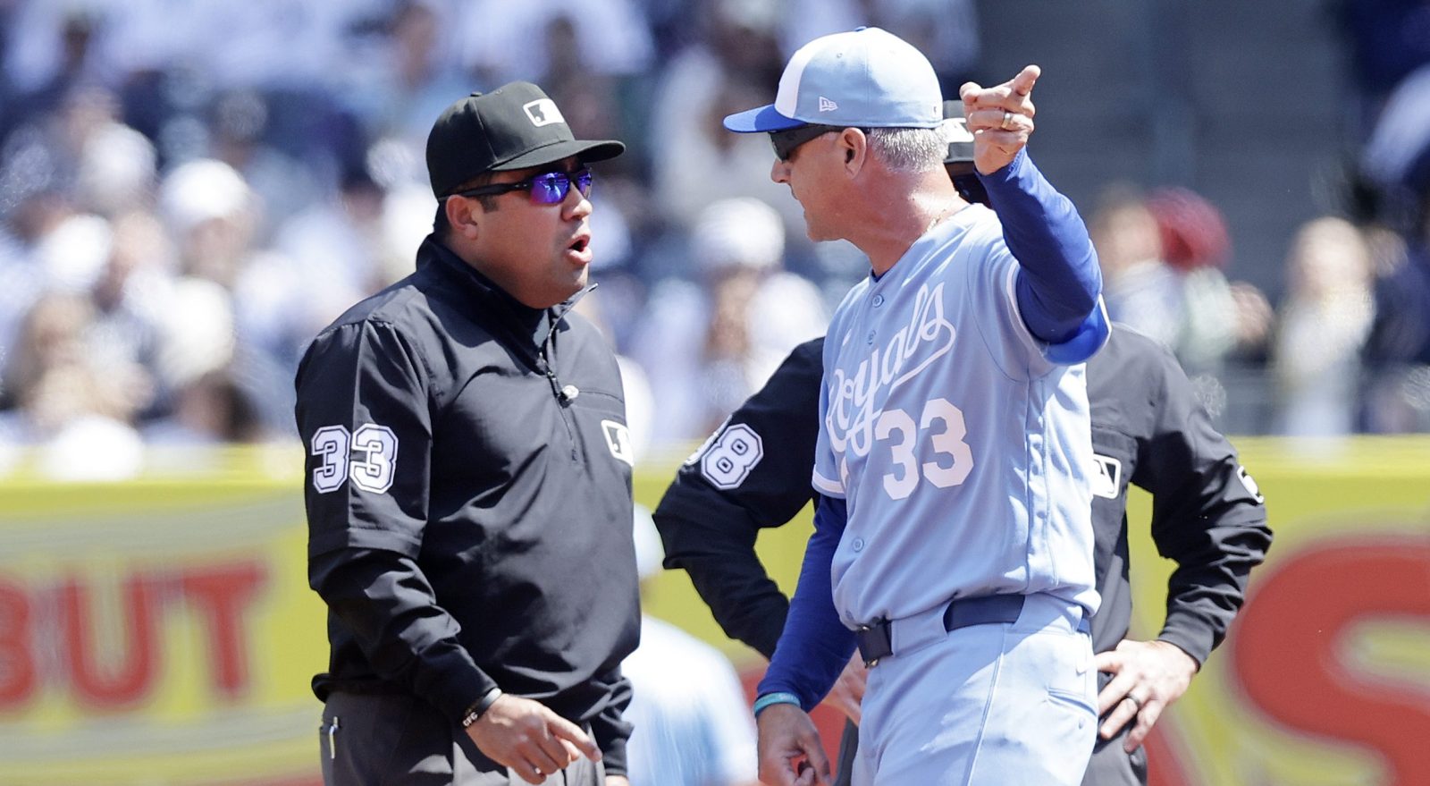 Manager Matt Quatraro Ejected During Royals' Sixth Straight Loss