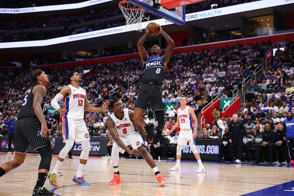 Jamal Cain's Must-Watch Poster Dunk Over Jalen Duren As Magic Stun Pistons