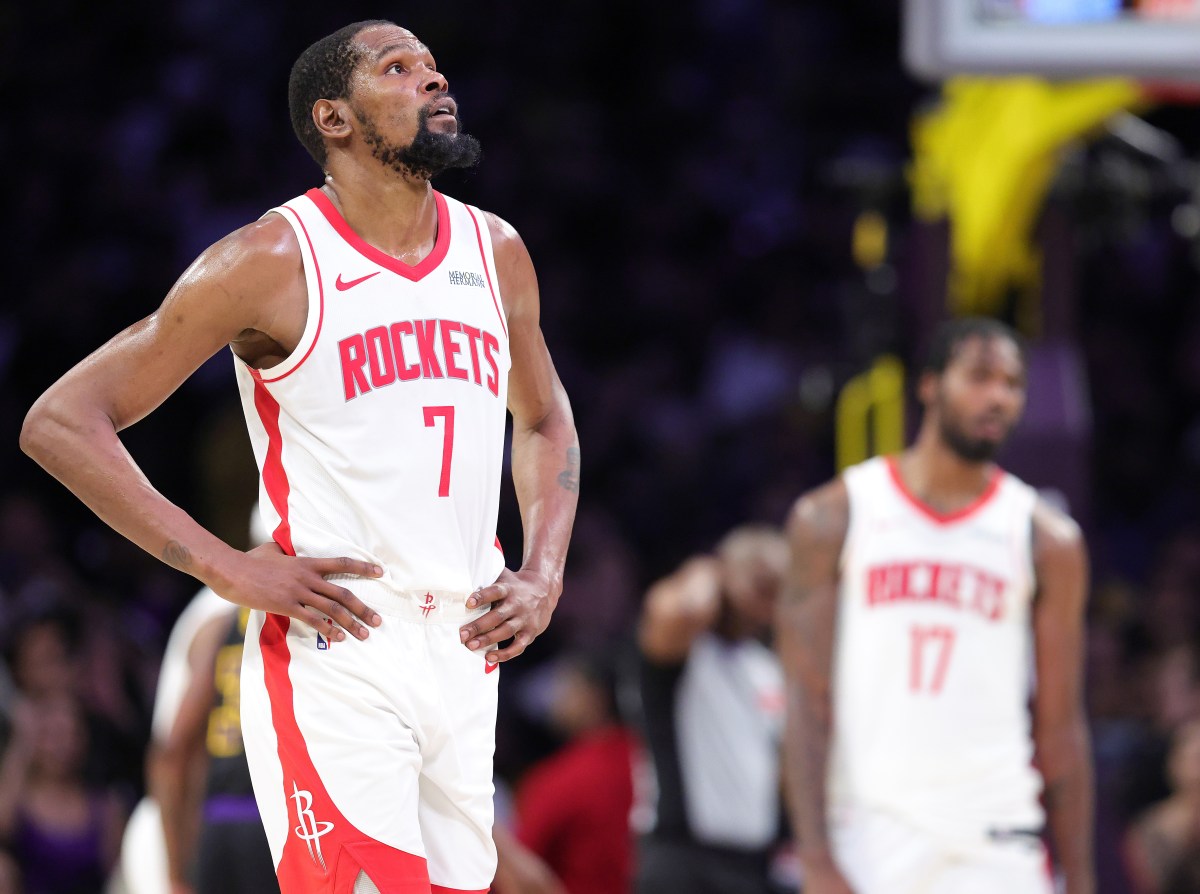 Rockets' Ime Udoka Gives Injury Update on Kevin Durant