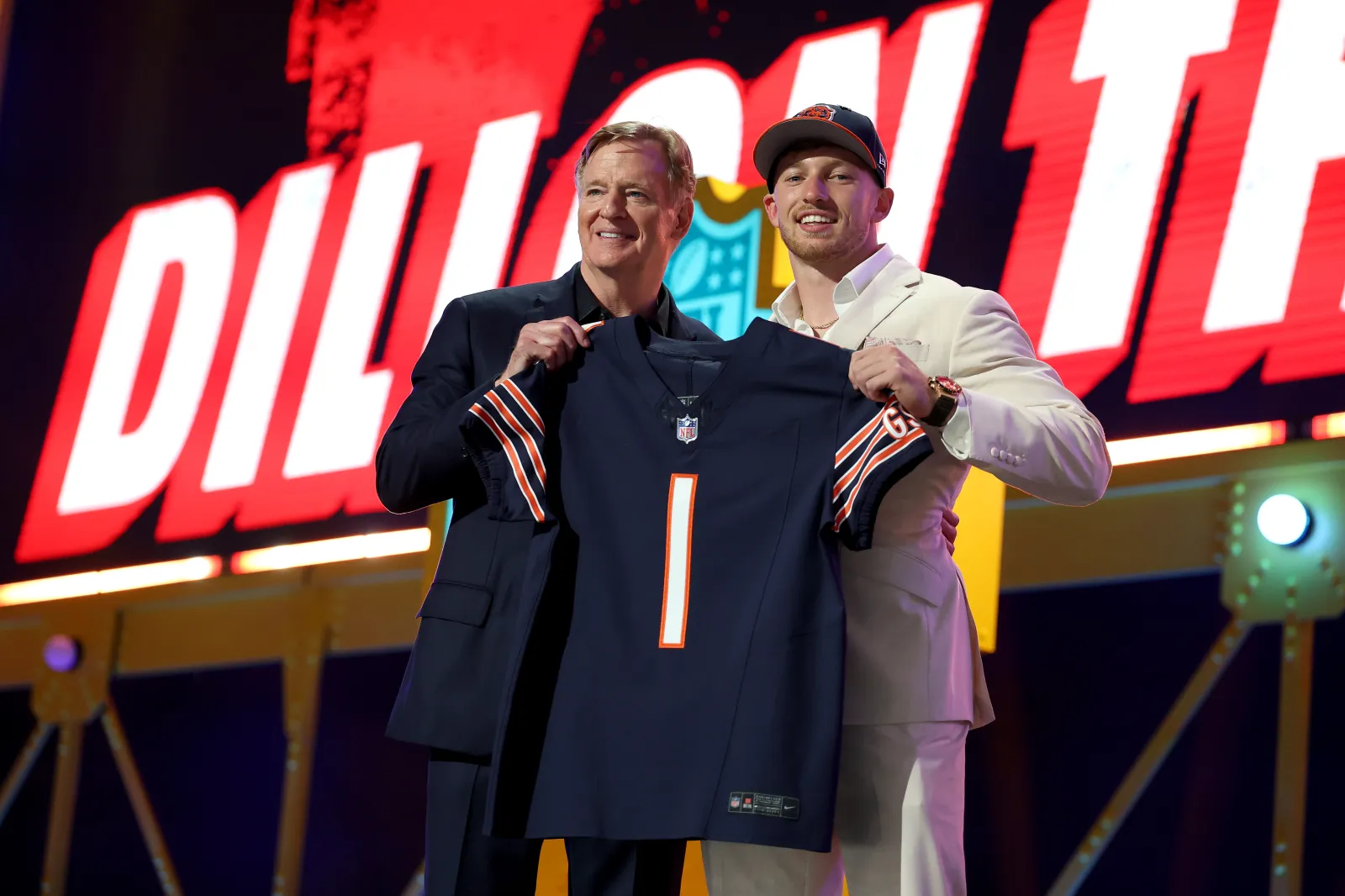 Chicago Bears first-round pick Dillon Thieneman