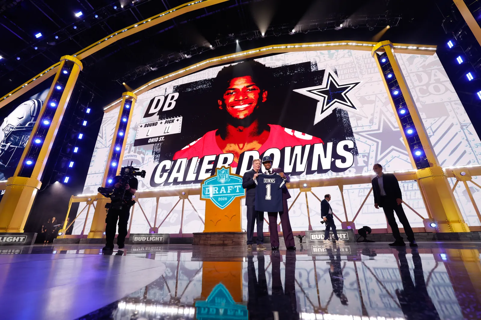 Dallas Cowboys first-round pick Caleb Downs