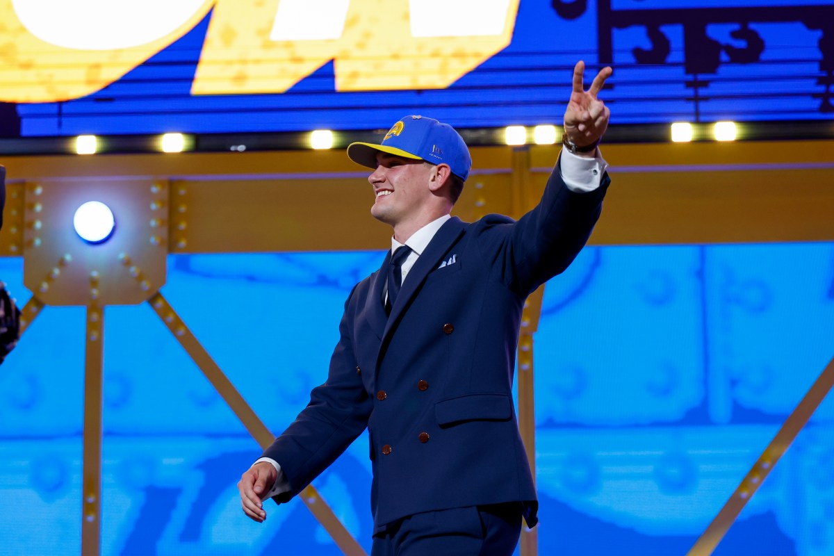 Rams’ Ty Simpson Breaks Silence on Sean McVay’s Viral Draft Night Reaction