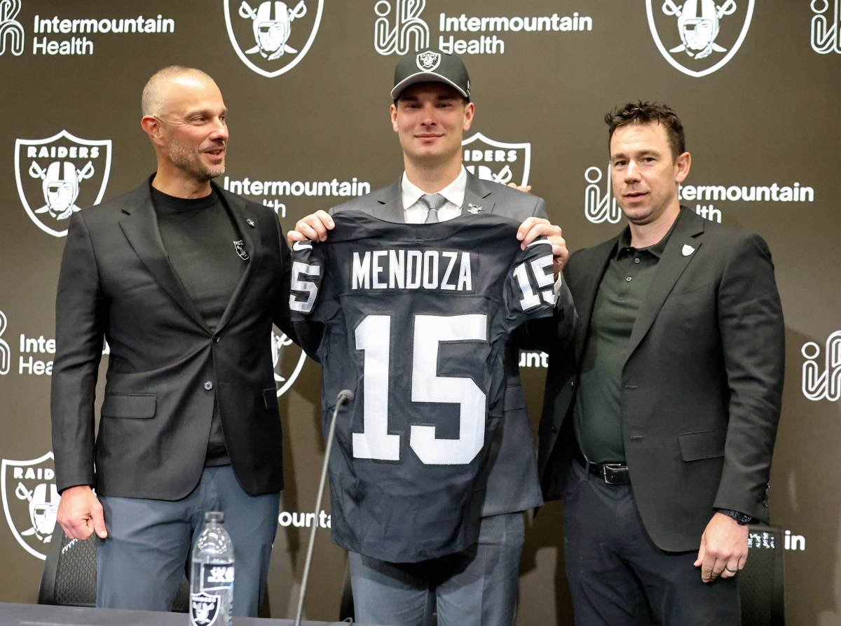 Raiders GM Reveals Tom Brady’s Role in Fernando Mendoza Pick