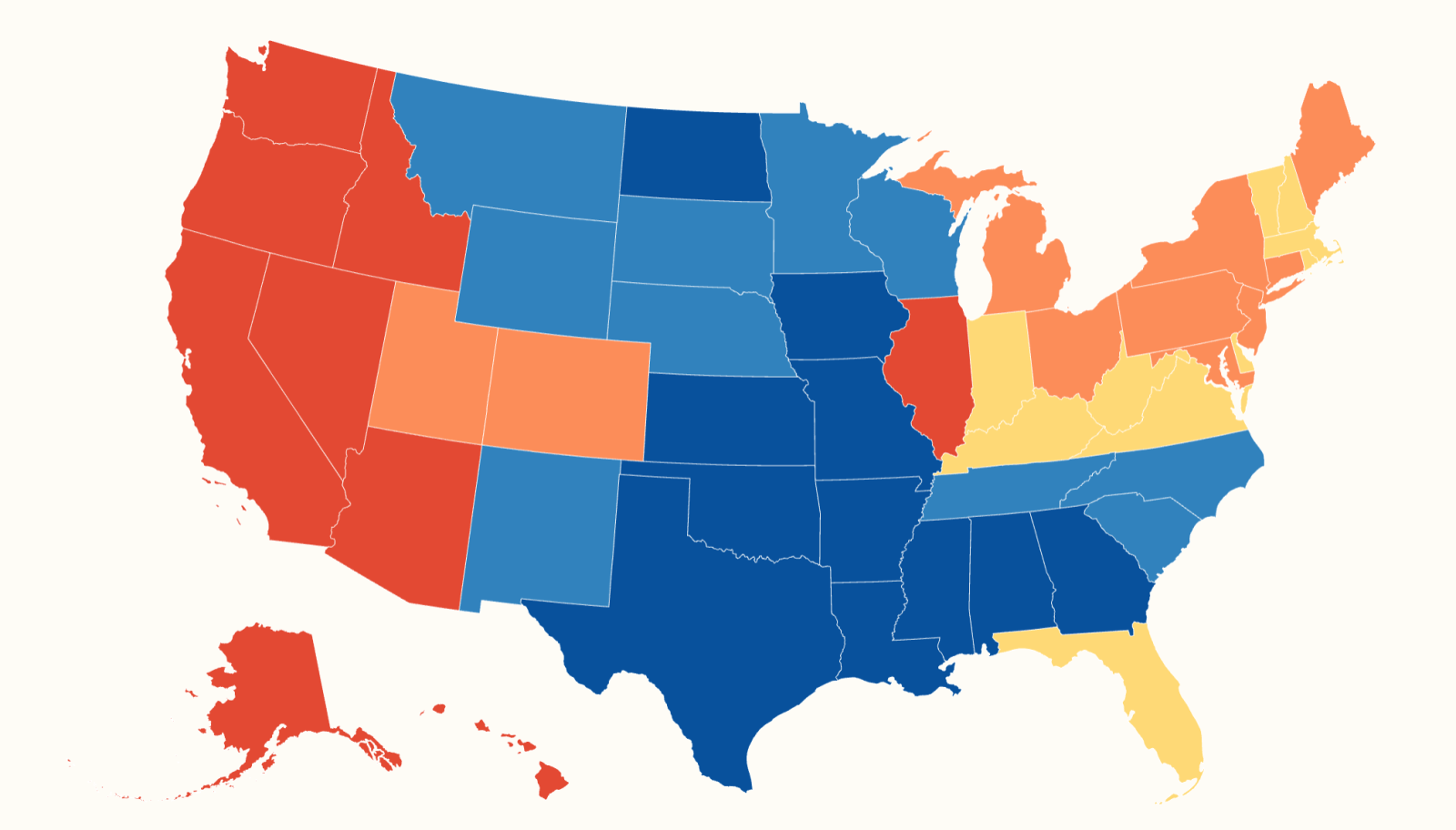 newsweek.com - Giulia Carbonaro - US gas prices hit $4.23 average: Map shows prices per state