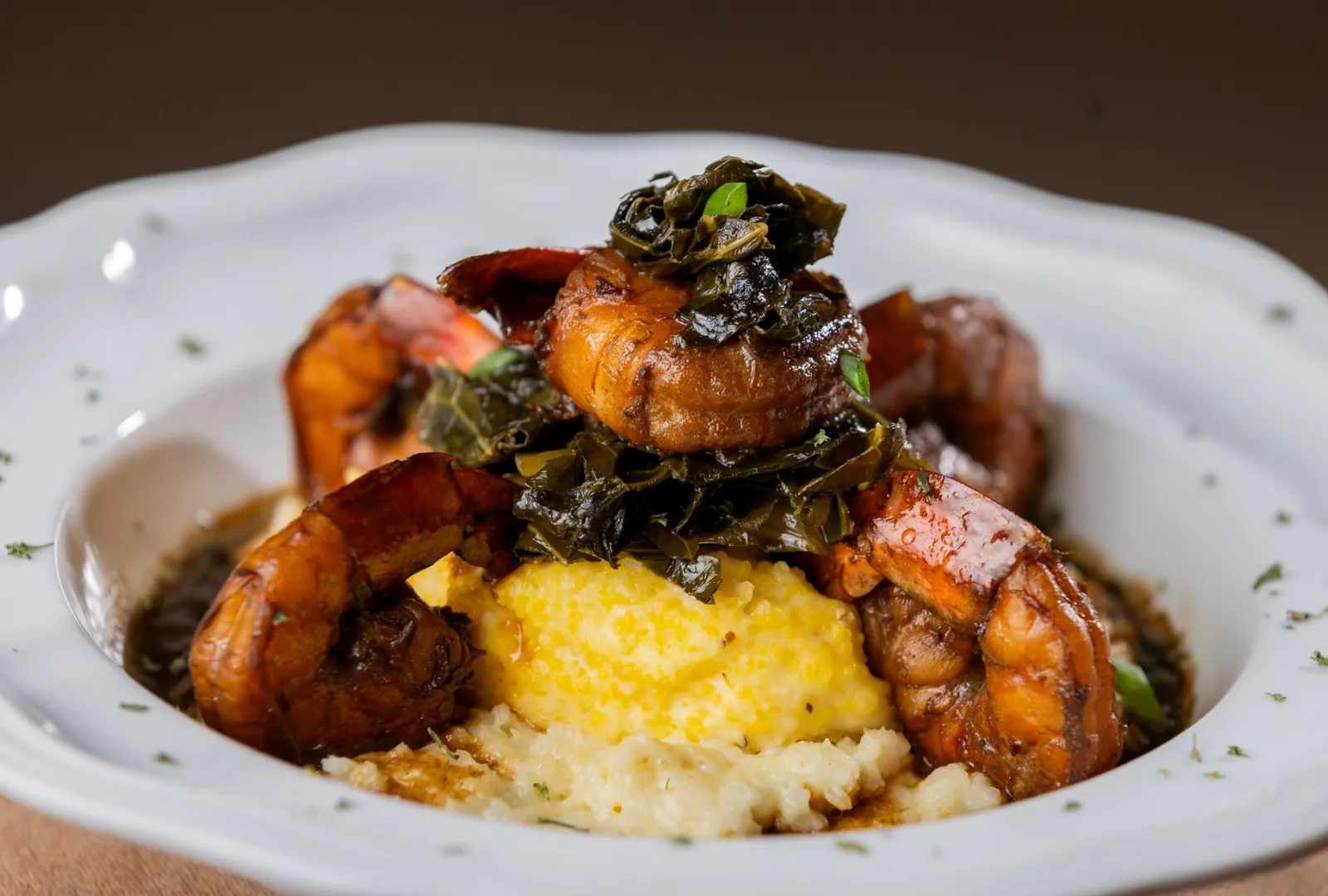 The Monroe Hotel Shrimp and Grits