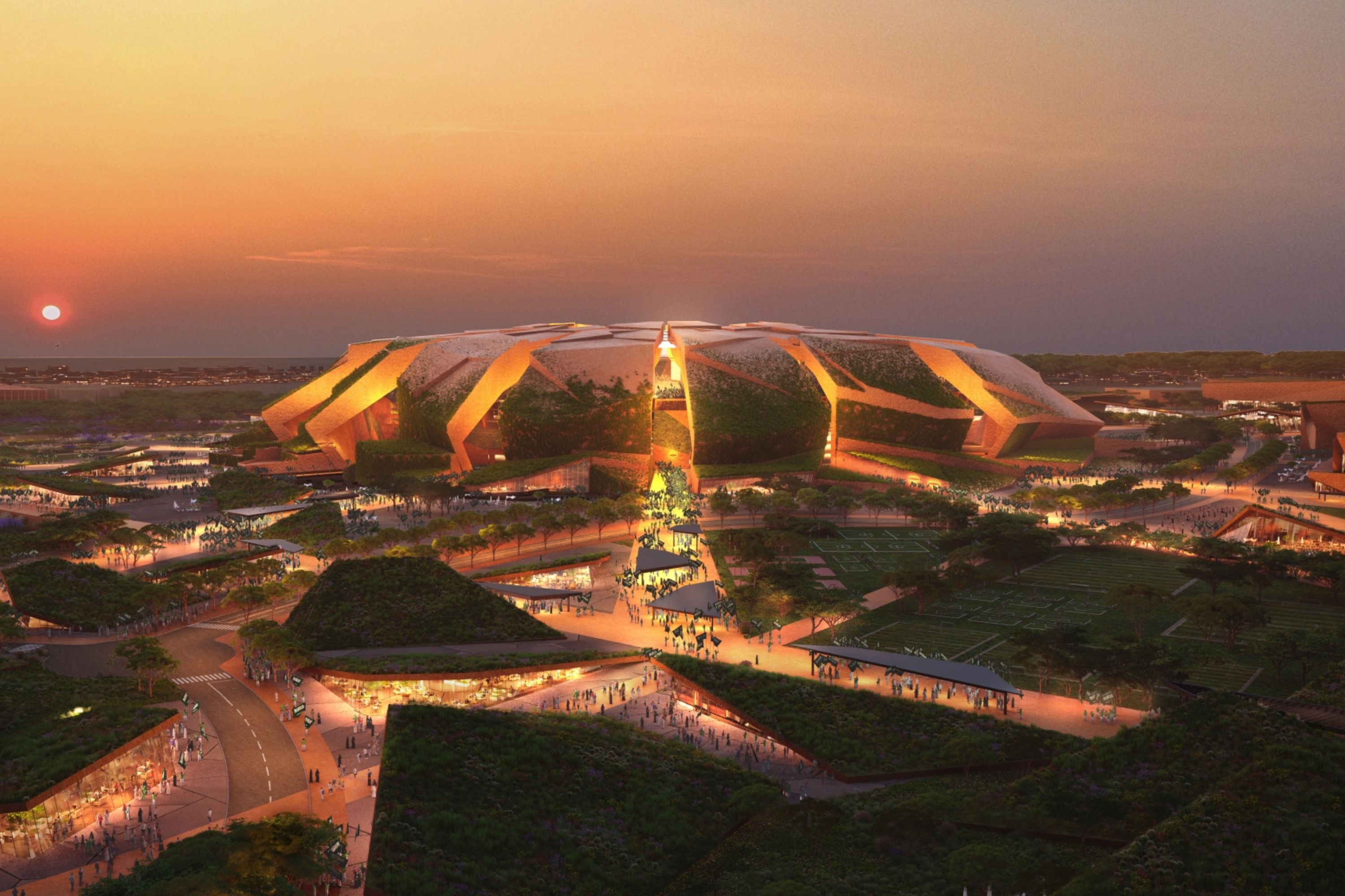 Update on Futuristic 92,000-Seat World Cup Stadium