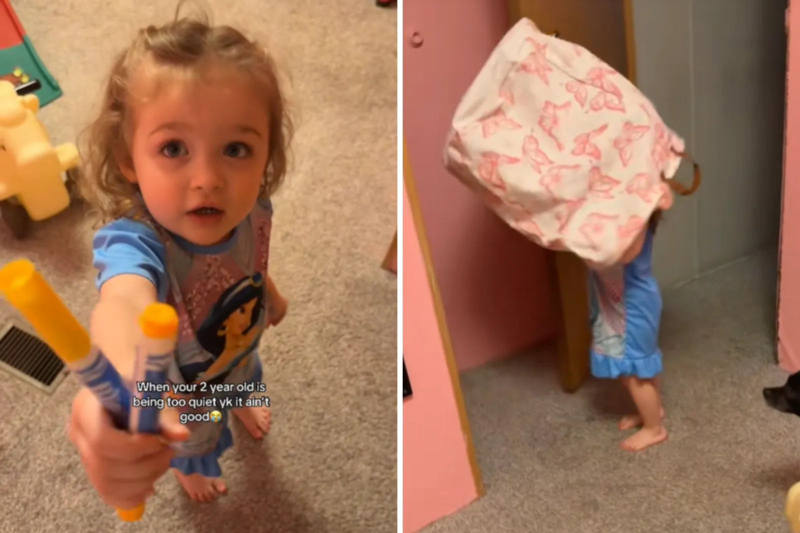 Mom Realizes 2-Year-Old Has Been ‘Too Quiet’—Then Comes Realization