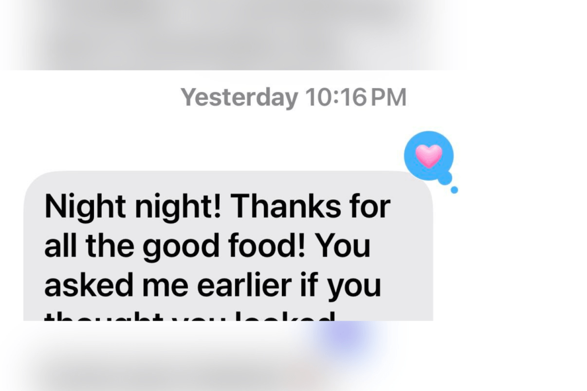 Mom Gains 15lb in a Year, Not Prepared for What Son Texts Her