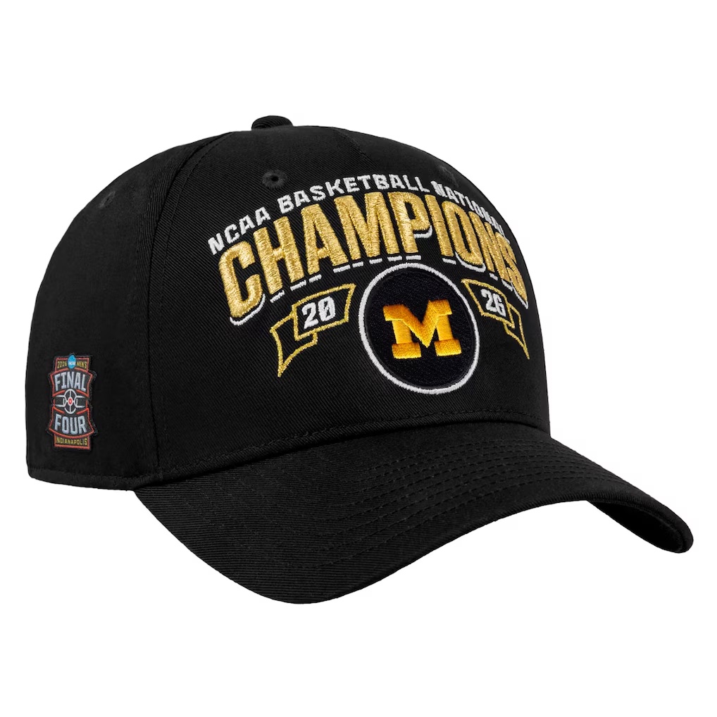 Michigan Wins National Title: Shop NCAA Tournament Championship Gear, Hats, T-Shirts