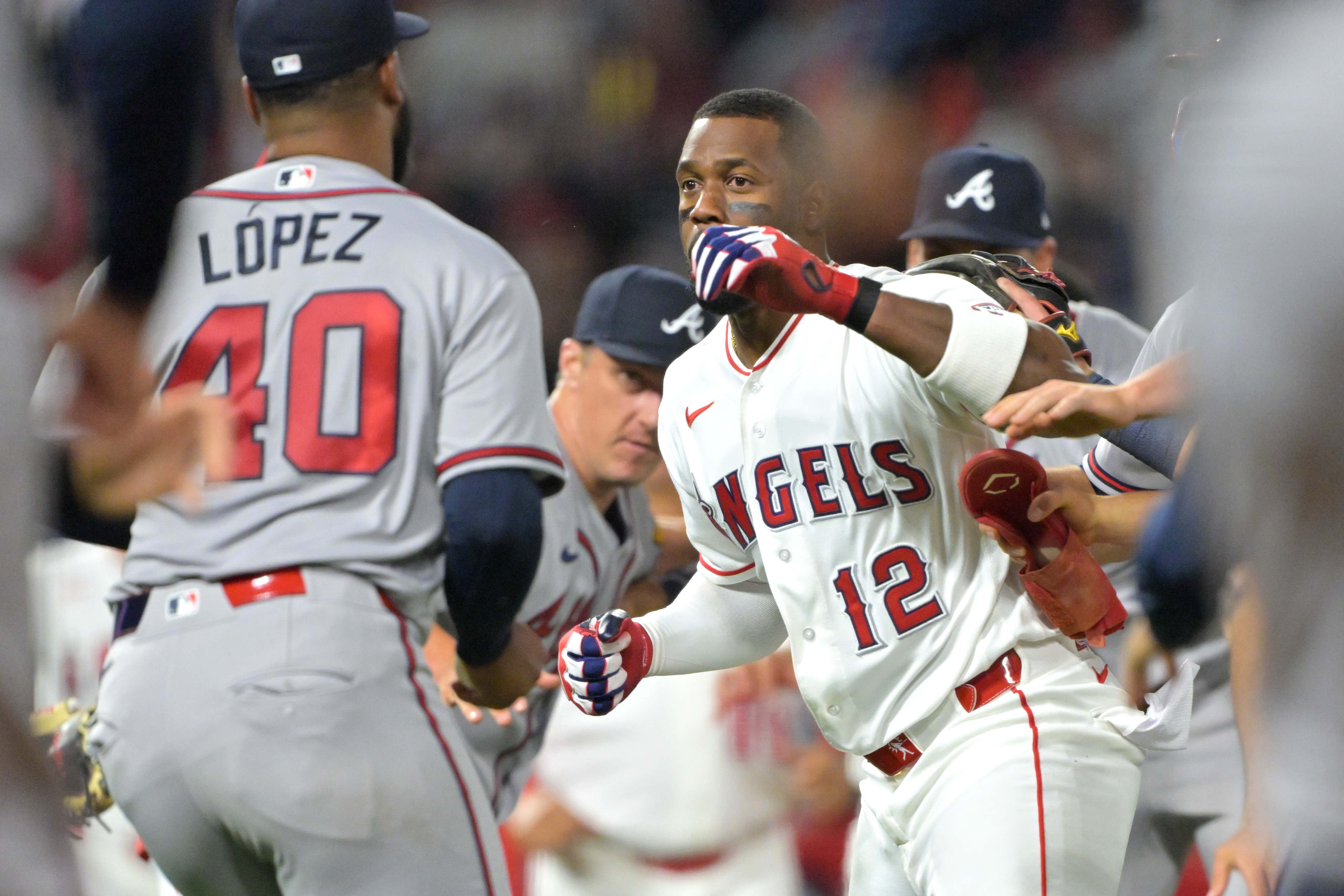 MLB Hands Down Harsh Punishment After Angels-Braves Brawl