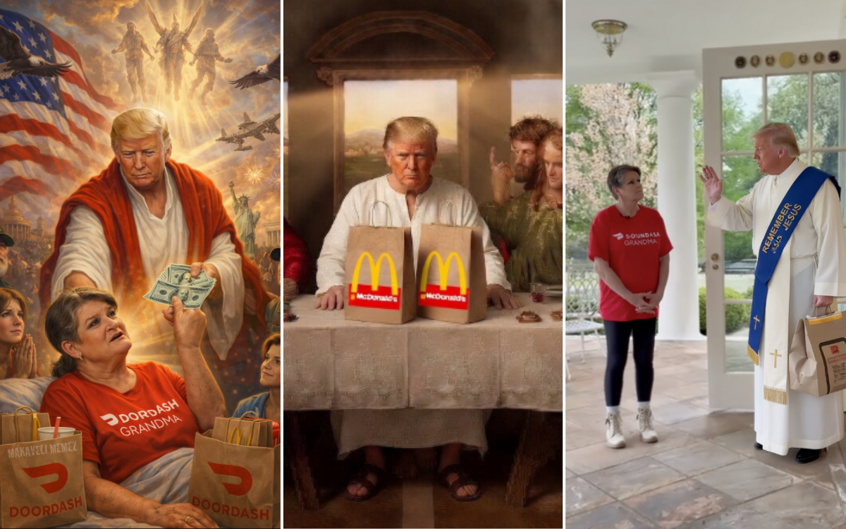 Trump Accepting DoorDash Sparks Waves of Jokes, Memes