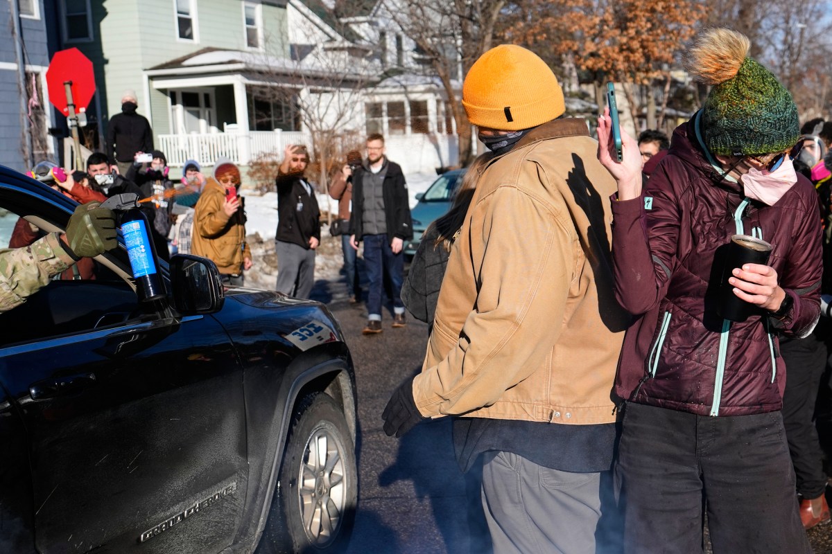How Three Crowd-Control Weapons Were Used During Anti-ICE Protest Crackdown