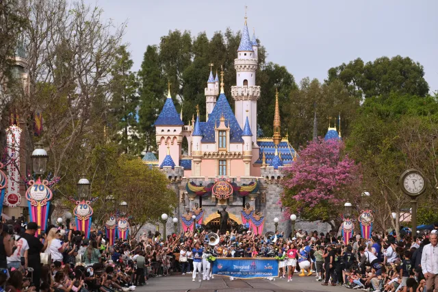 Disneyland Resort in Anaheim, California, is pictured on Monday, February 9, 2026.
