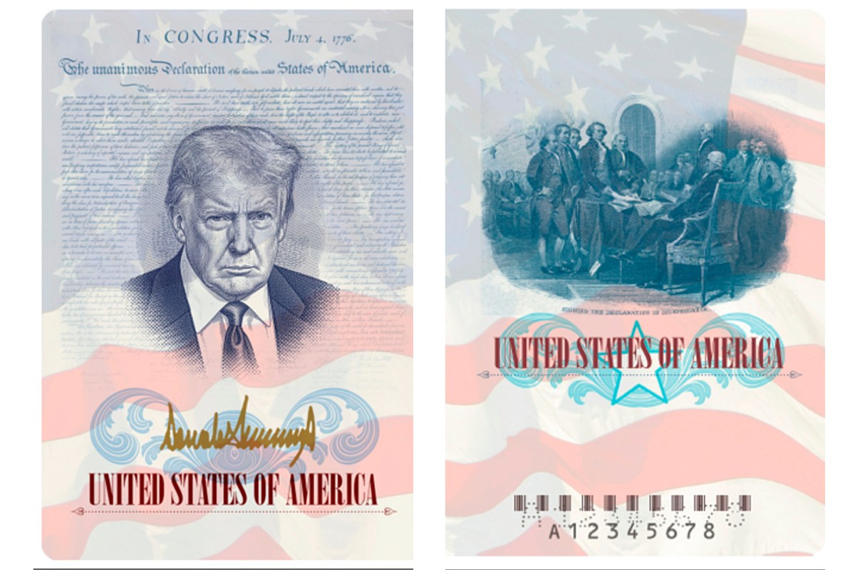 Why US Passports Featuring Trump Aren&rsquo;t For Everyone