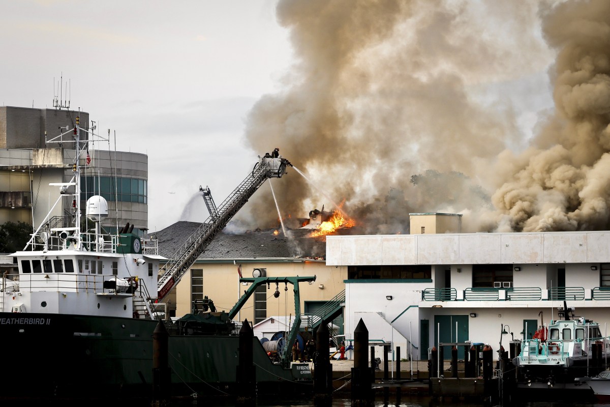 Fire Breaks Out at University of South Florida Marine Science Lab