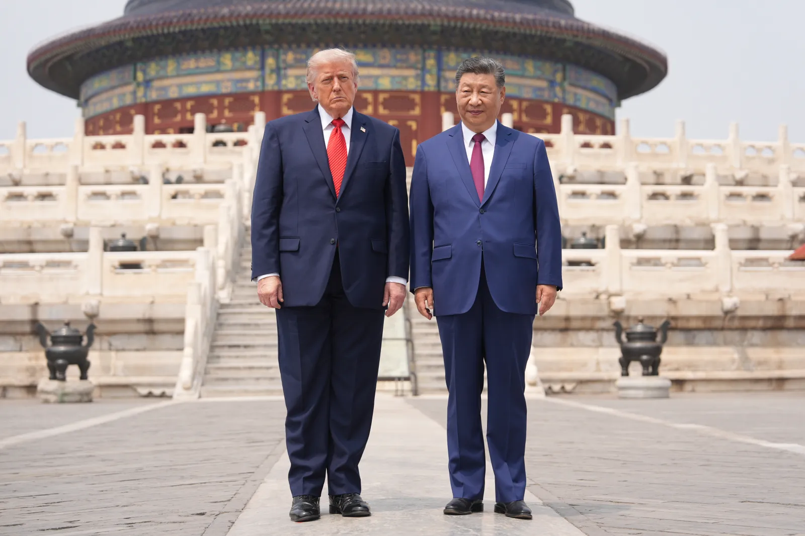 China Rolls Out Red Carpet for Trump as Tensions Simmer