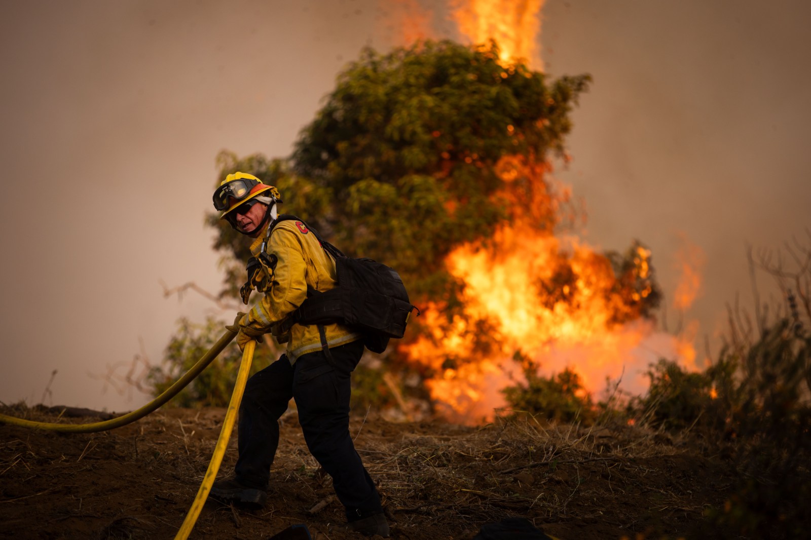 newsweek.com - Giulia Carbonaro - California fires blaze into an ongoing insurance crisis