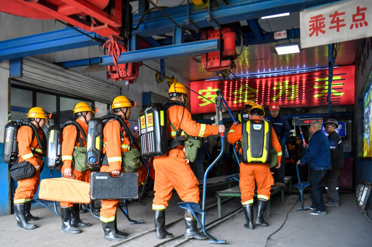 Map Shows Where 90 Killed In Worst Chinese Coal Mine Disaster In Years