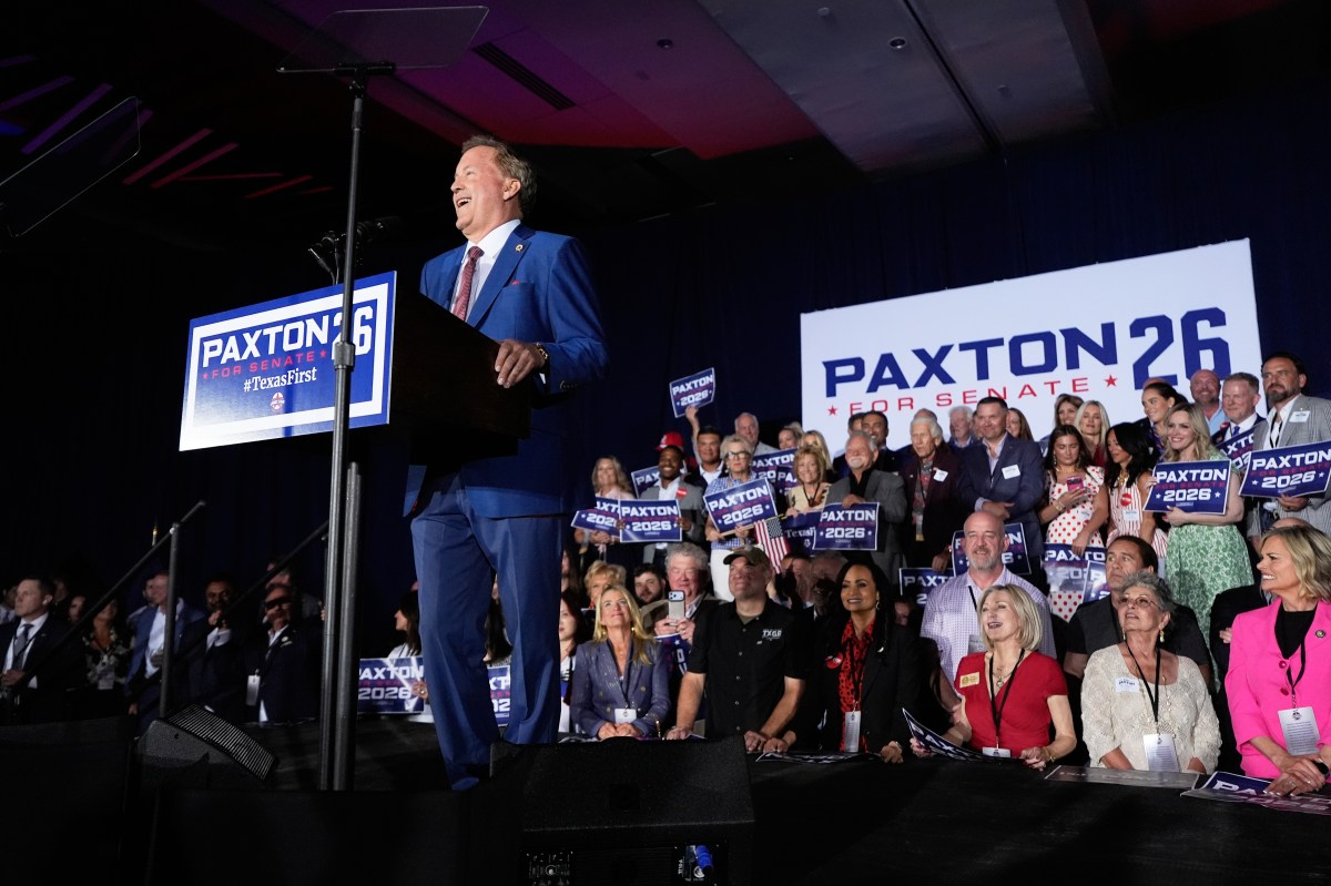 Texas Senate Race Downgrades to Lean Republican After Paxton Win