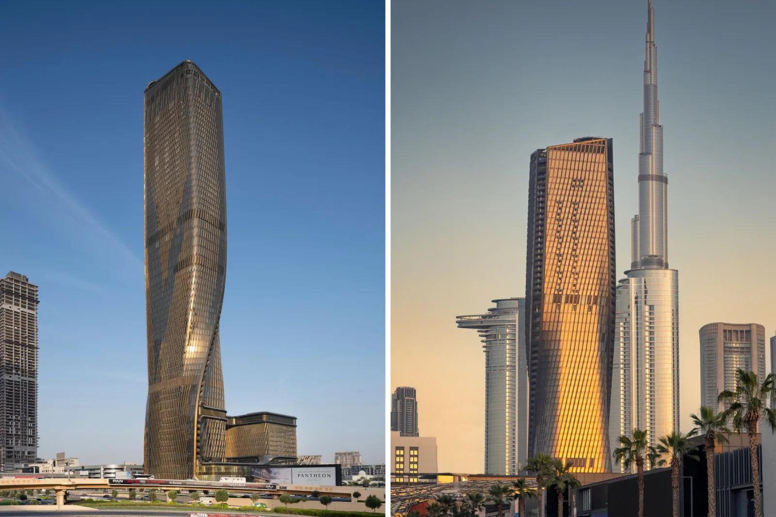 Dubai'deki Wasl Kulesi.