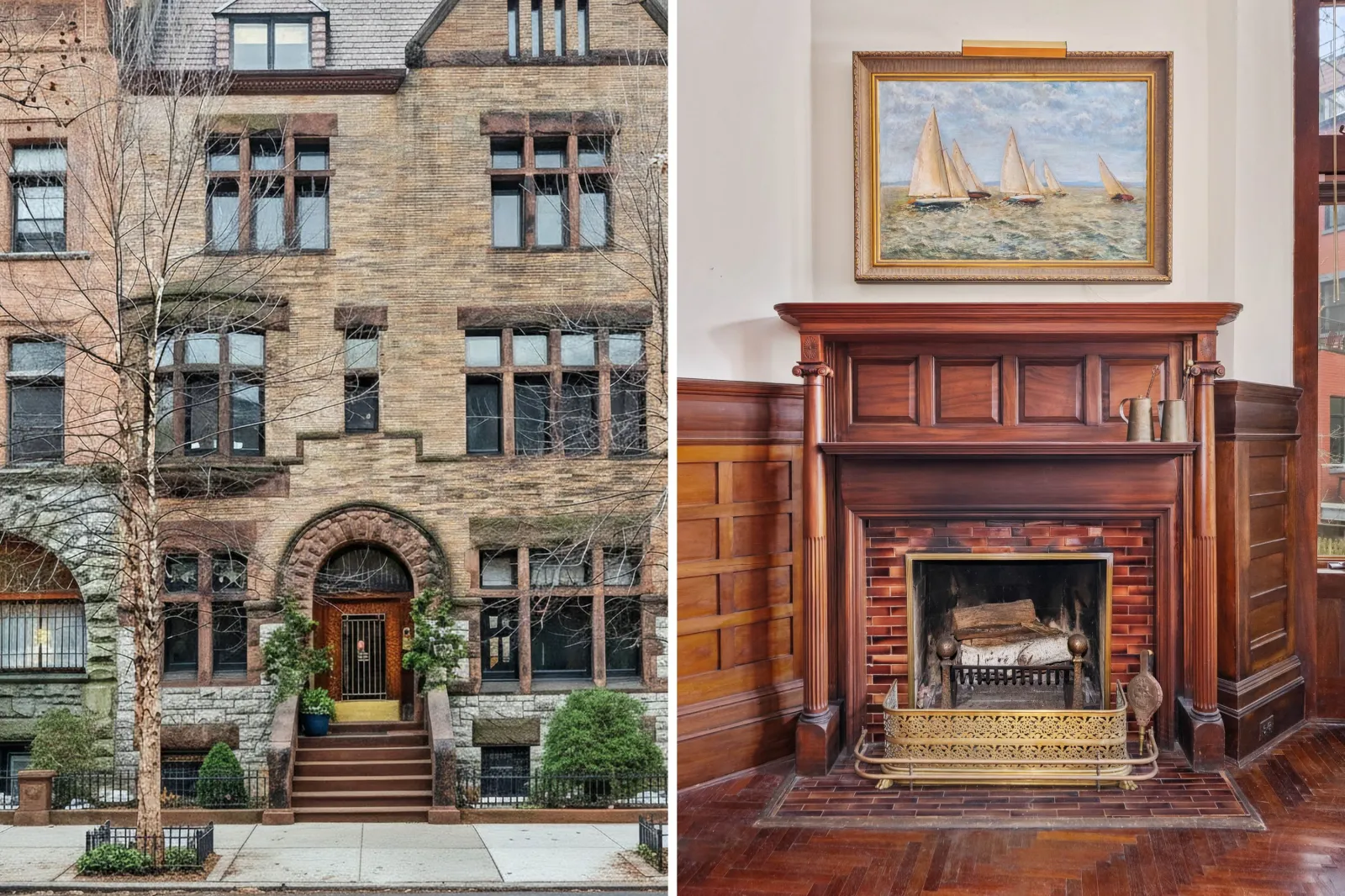 The 842 Carroll Street residence in Park Slope, Brooklyn.