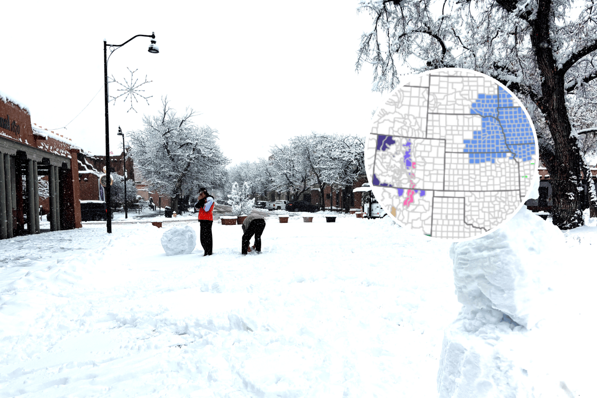Heavy Snow Warning As 6 Inches To Hit Colorado, New Mexico - Newsweek