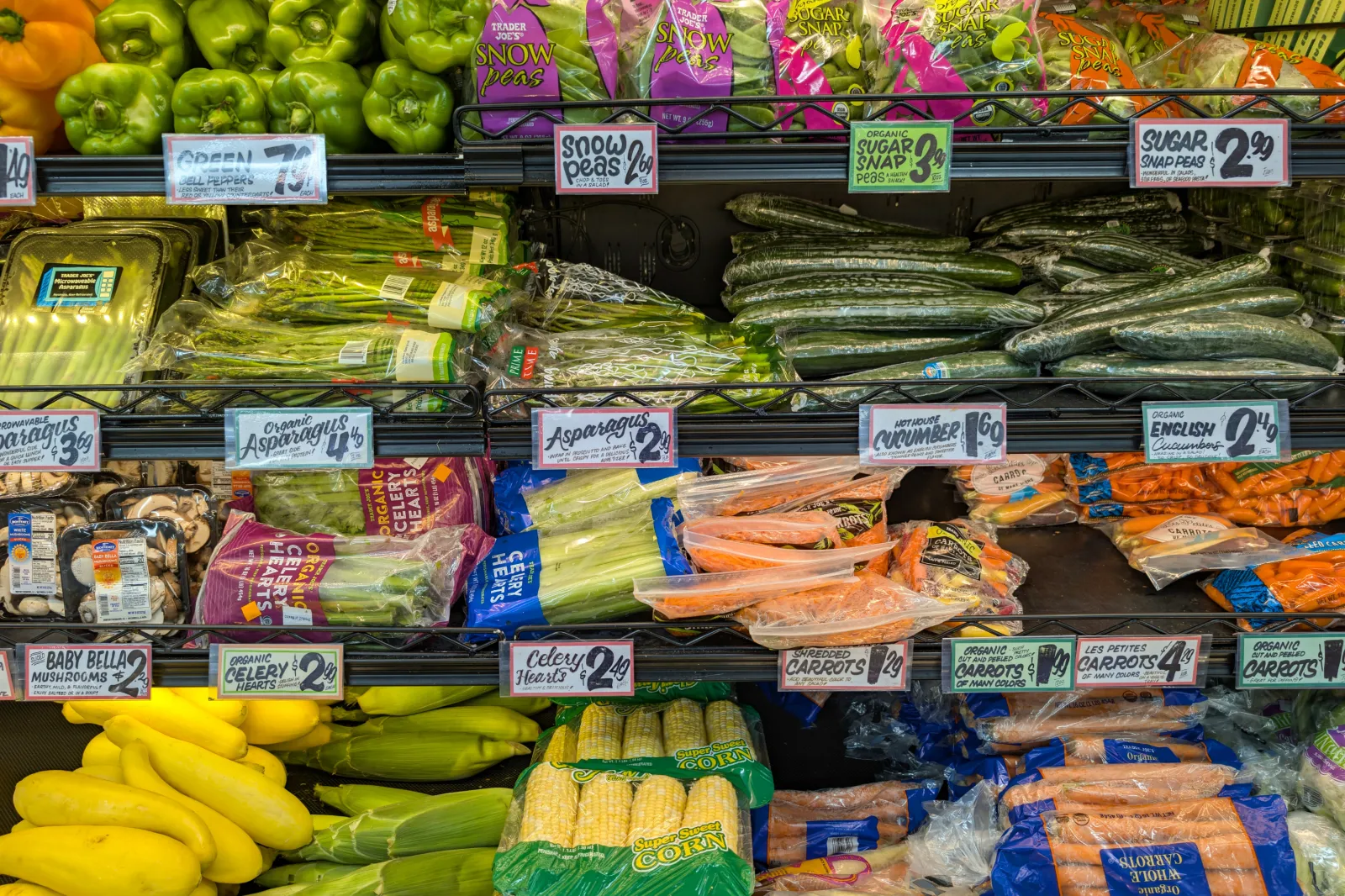 Produce Aisle at Trader Joe's in California | Getty Images