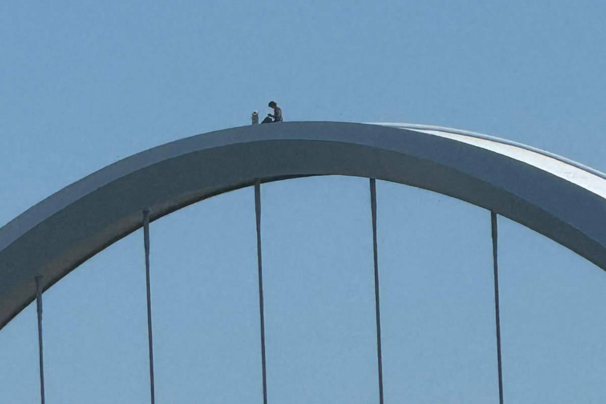 Person on Top of Frederick Douglass Memorial Bridge in DC: What to Know