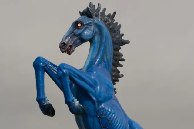 File photo: The 32-foot fiberglass sculpture