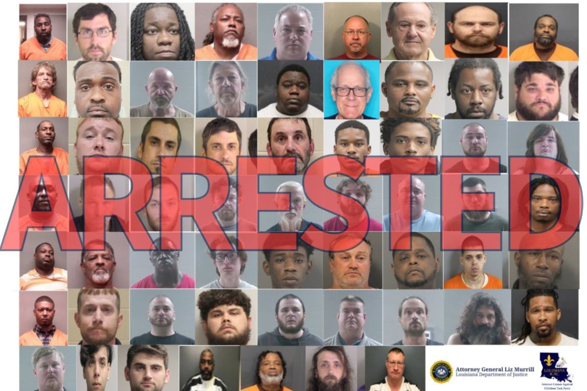Dozens of Sex Offenders Arrested in Major Louisiana Operation