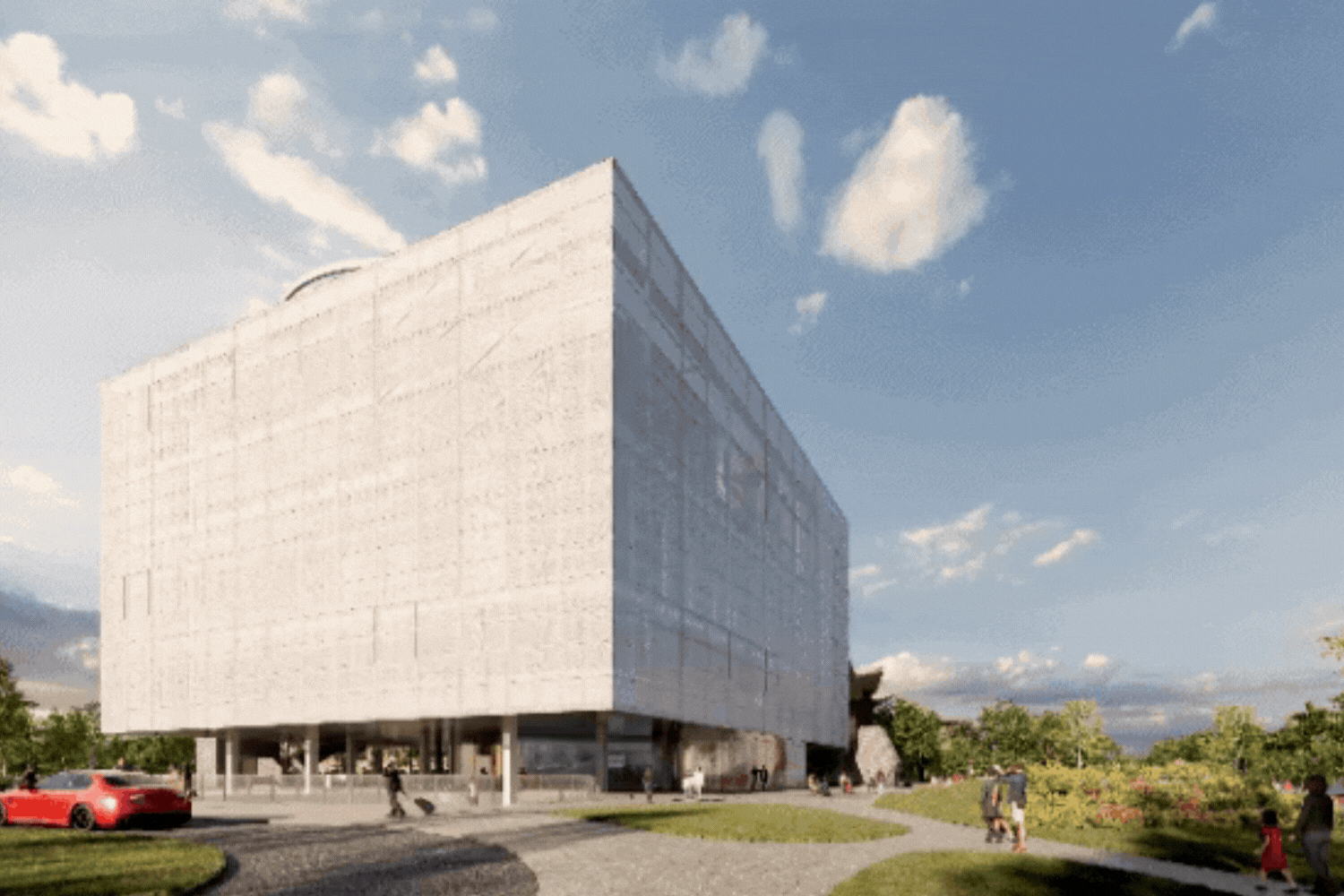 China Breaks Ground on Cube-Shaped Building That Will ‘Transform Itself’