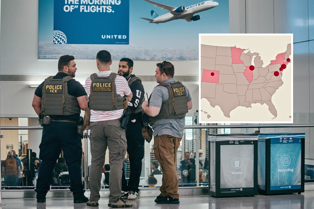 Map Shows Airports Most at Risk As DHS Sparks US Travel Chaos Fears