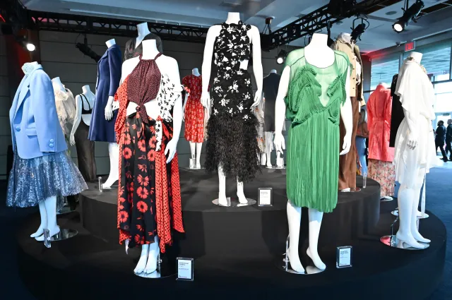Fashion on display during a benefit honoring Everlane and other fashion brands in May 2019 in New York City.