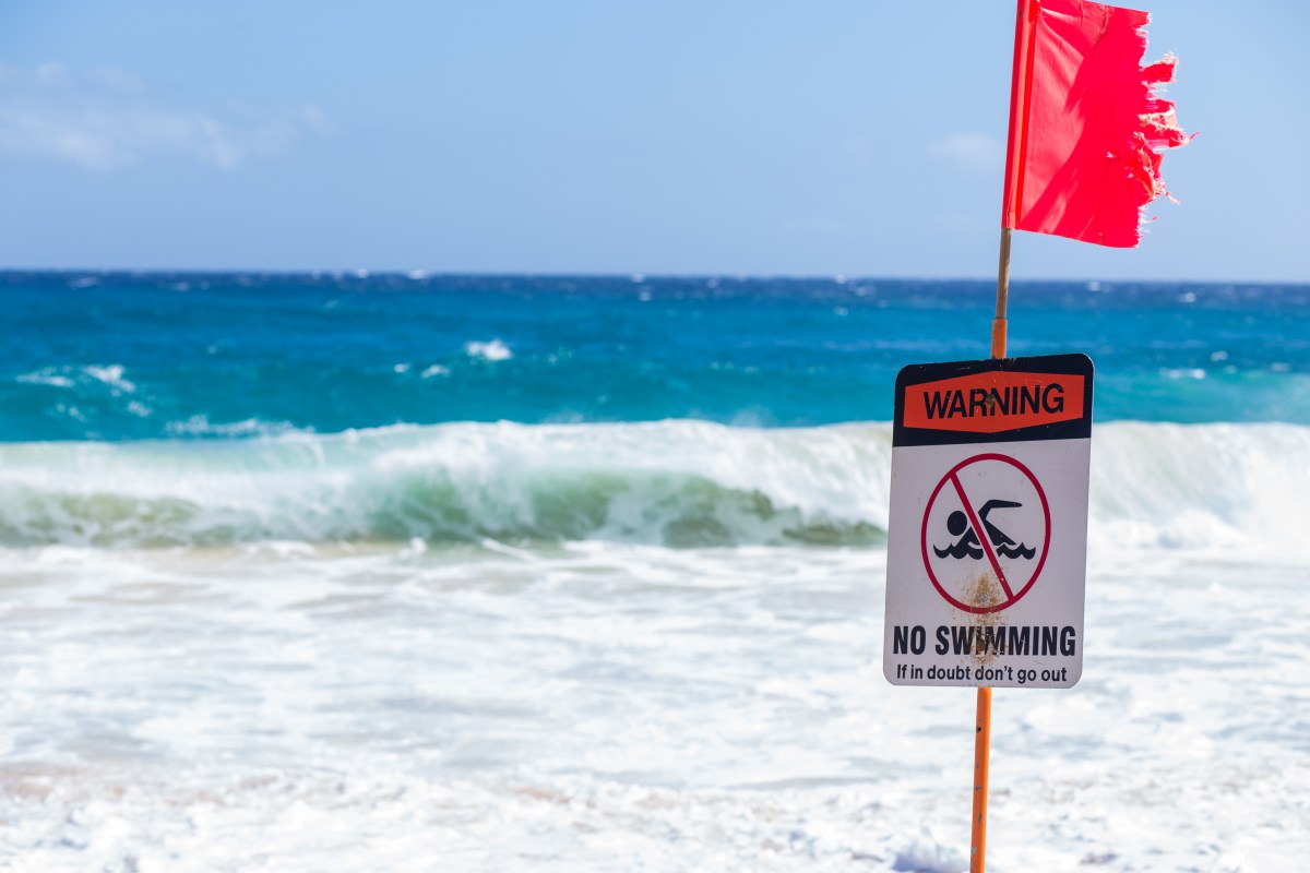 Florida Swimmers Told to Stay Out of Ocean or Risk Being Swept Away