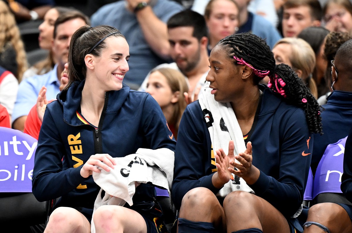 Fever Star Caitlin Clark Compares Aliyah Boston to This NBA MVP