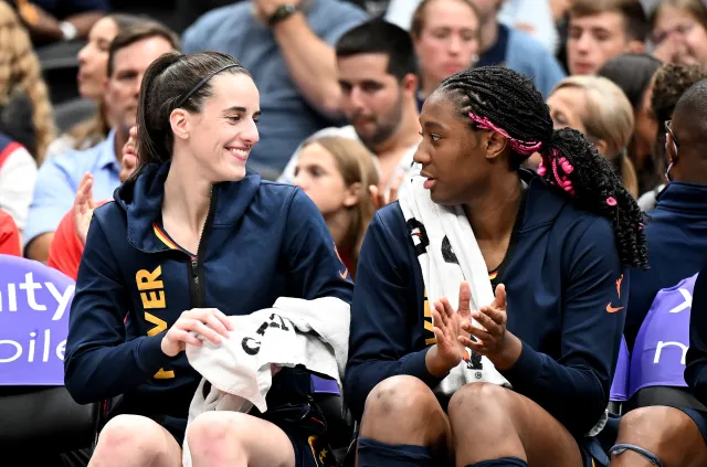 Fever Star Caitlin Clark Compares Aliyah Boston to This NBA MVP