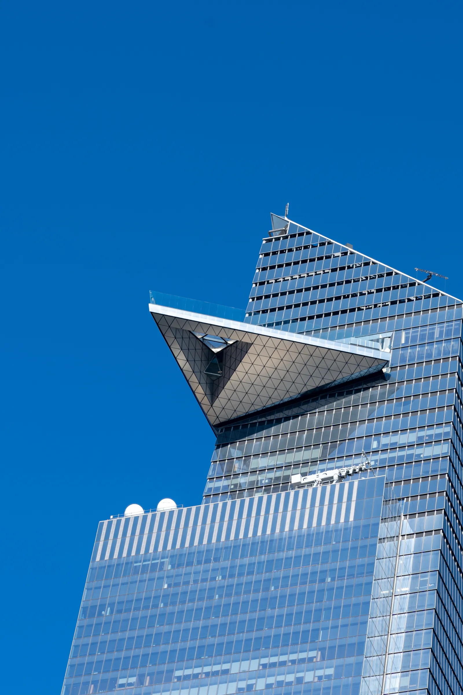 A view of The Edge observation deck at 30 Hudson Yards in New York City.