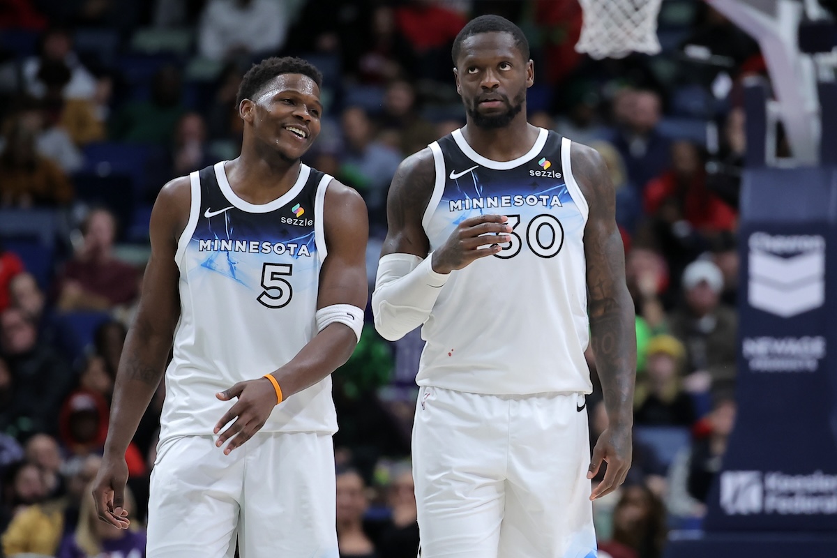 Julius Randle Calls Anthony Edwards 'Wolverine' in Injury Update Buzz