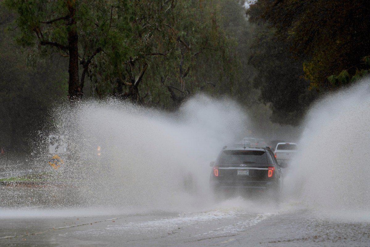 Nearly Entire Month of Rain Hits Northern California City in One Day