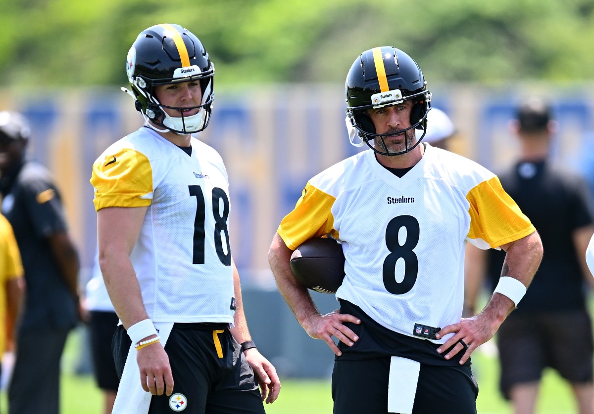 Will Howard Reacts to Possibility of Aaron Rodgers Returning to Steelers