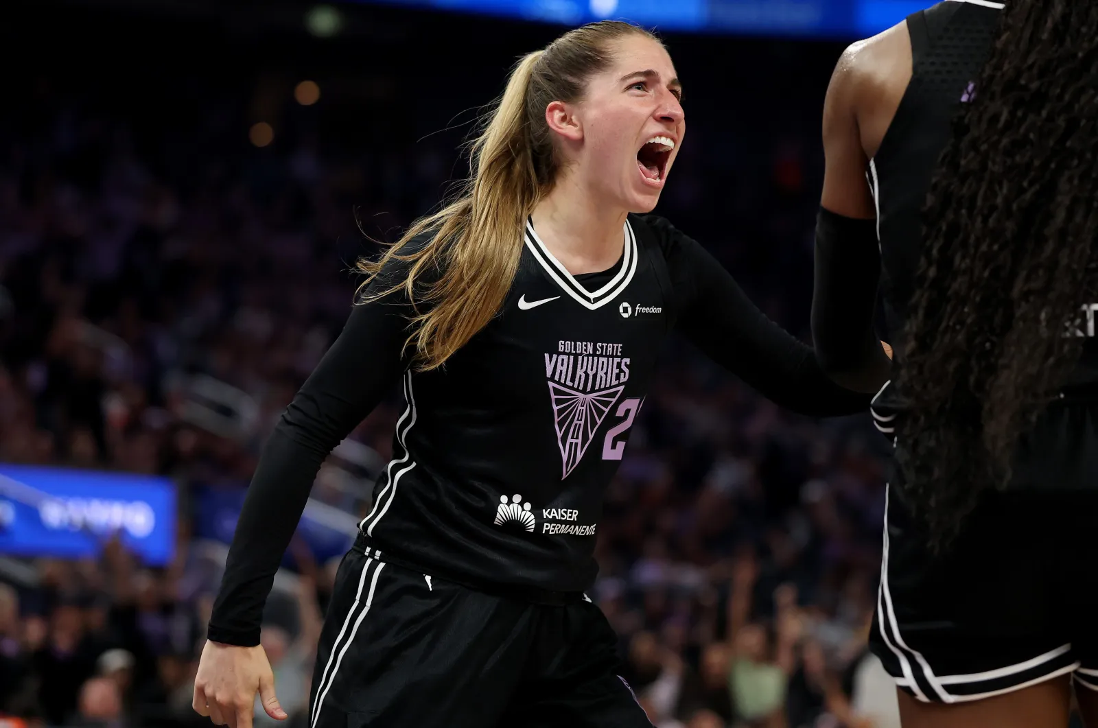 Los Angeles Sparks guard Kate Martin