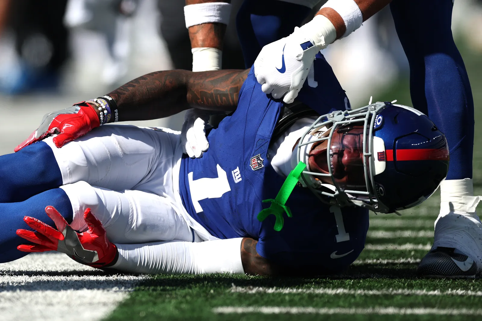 New York Giants WR Malik Nabers