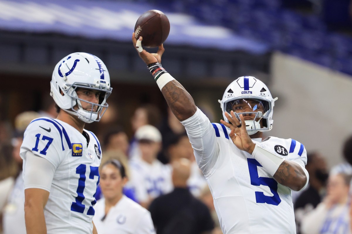 Anthony Richardson&rsquo;s Colts Woes May Have Fairly Simple Explanation