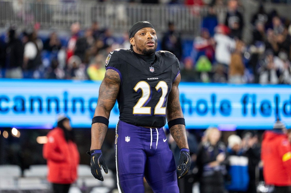 Derrick Henry Goes Viral For Simply Showing Up to Ravens' OTA — See Why